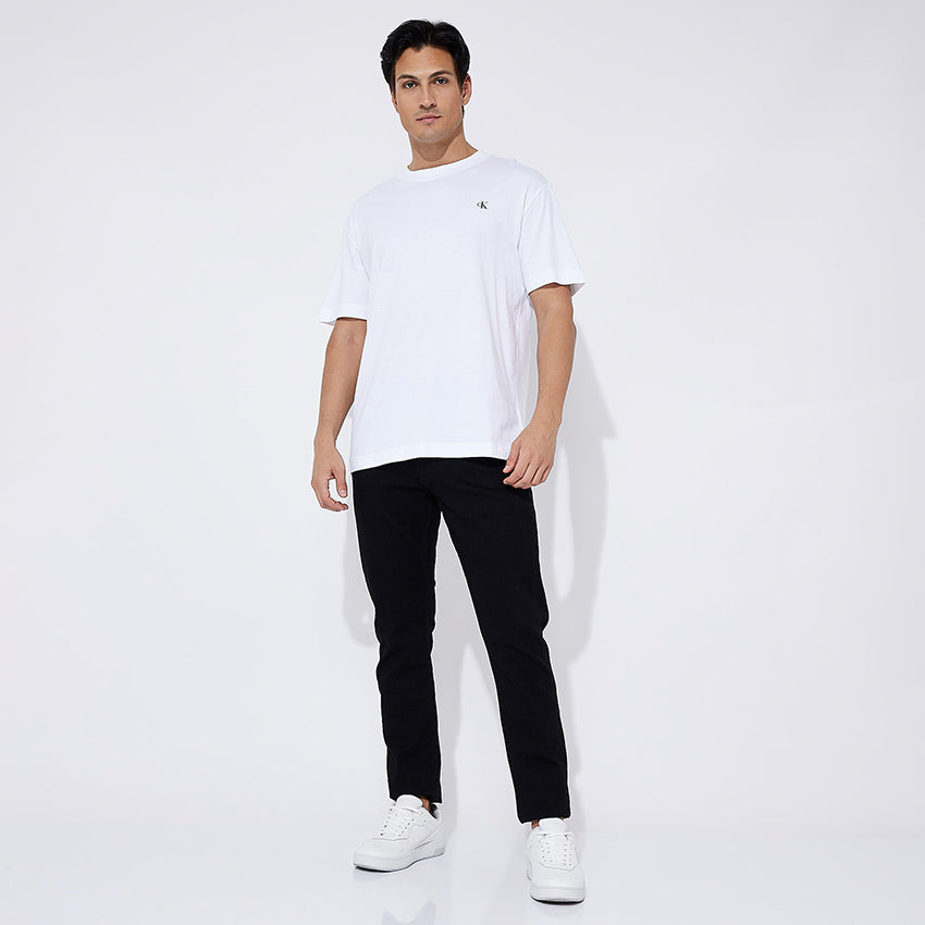 Blown Up Diffused Stacked T-Shirt - White