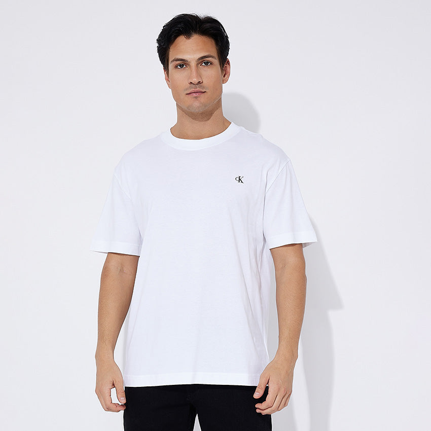 Blown Up Diffused Stacked T-Shirt - White