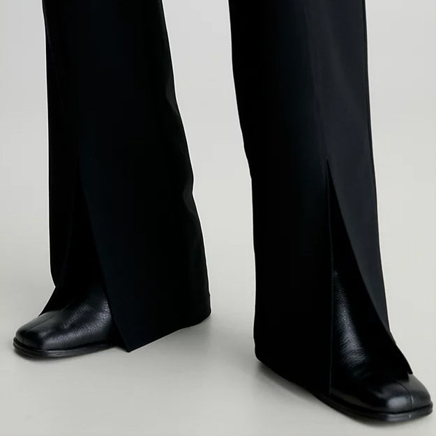 Belted Trousers - Black