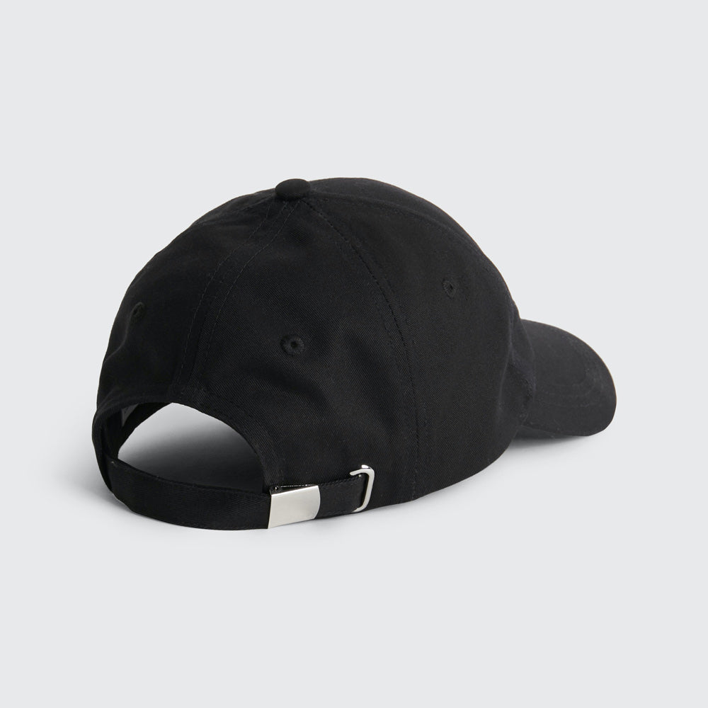 Organic Cotton Logo Cap - Black