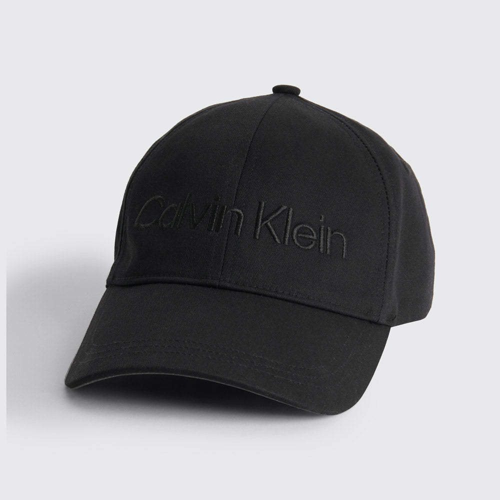 Organic Cotton Logo Cap - Black