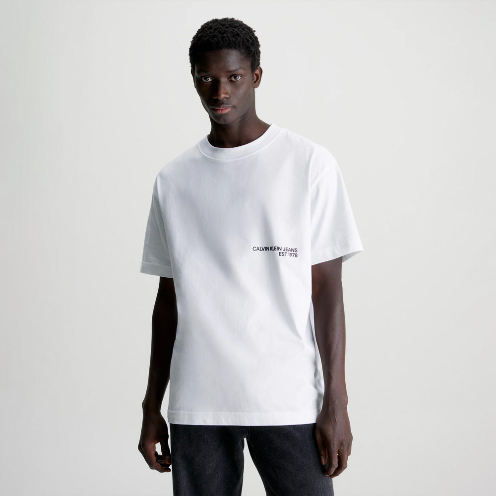 Spray CK T- Shirt - White