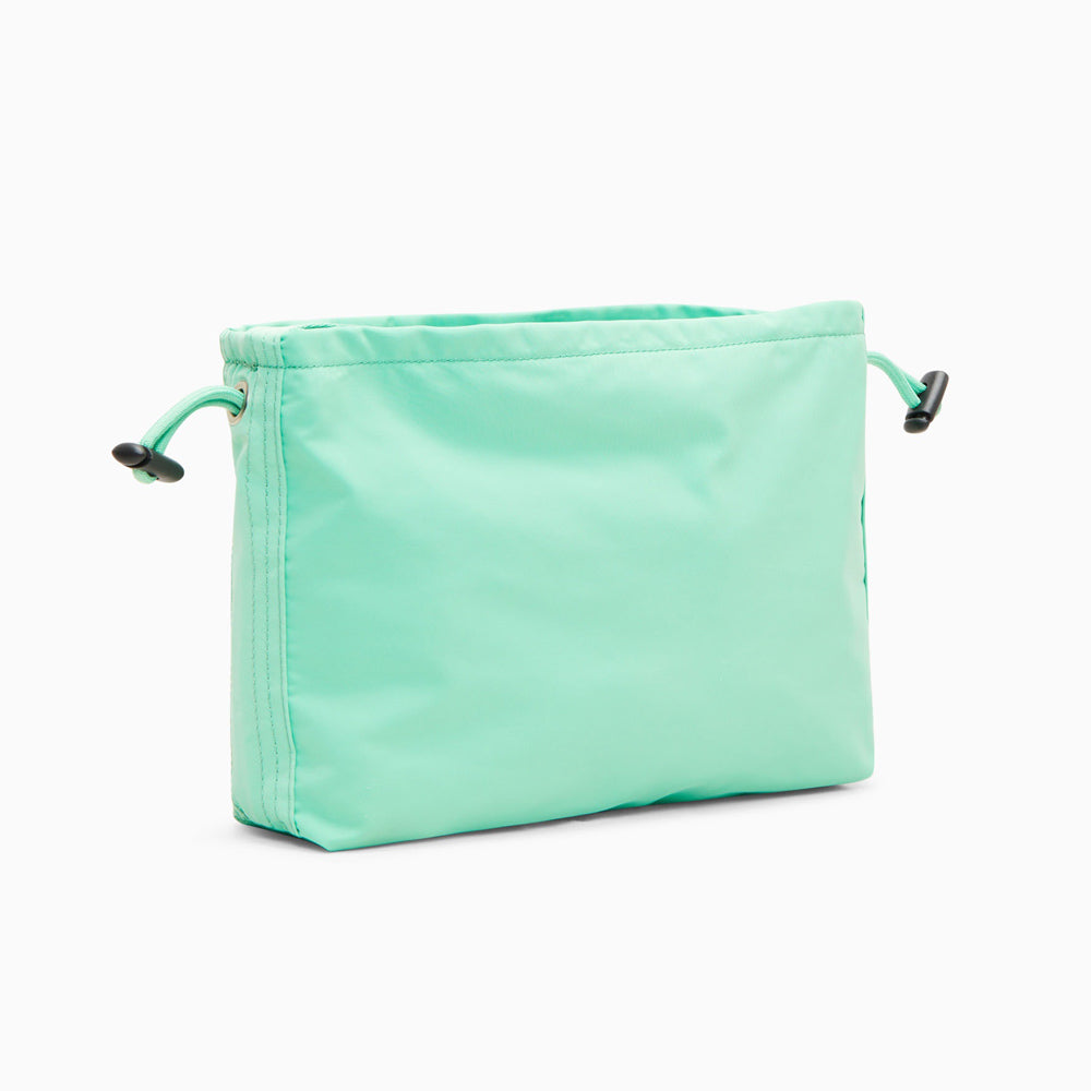 Cinched Crossbody Bag - Green