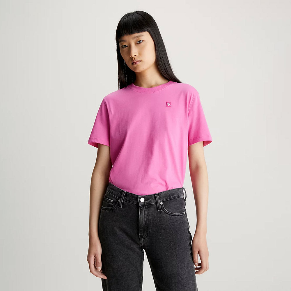 Regular Badge T-Shirt - Pink