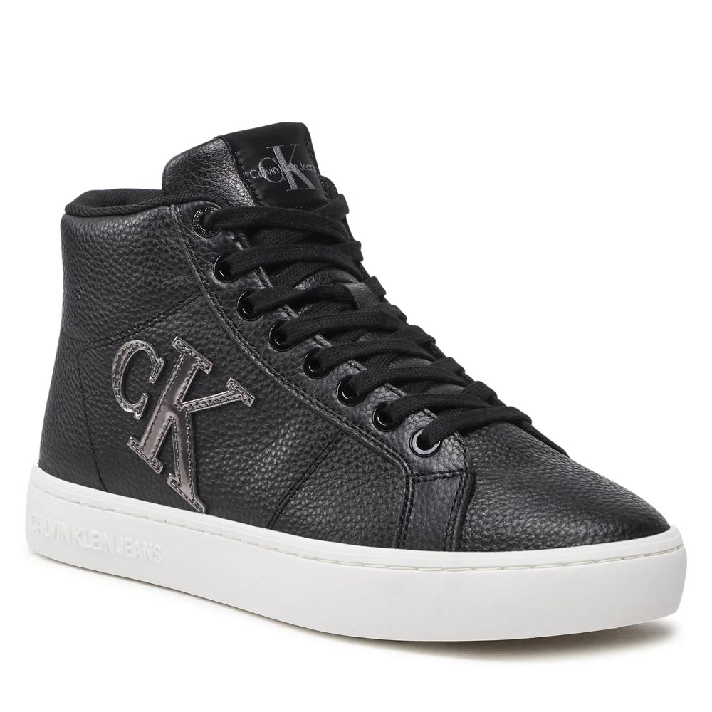 Classic Cupsole Lace Up Mid Sneaker - Black Multi