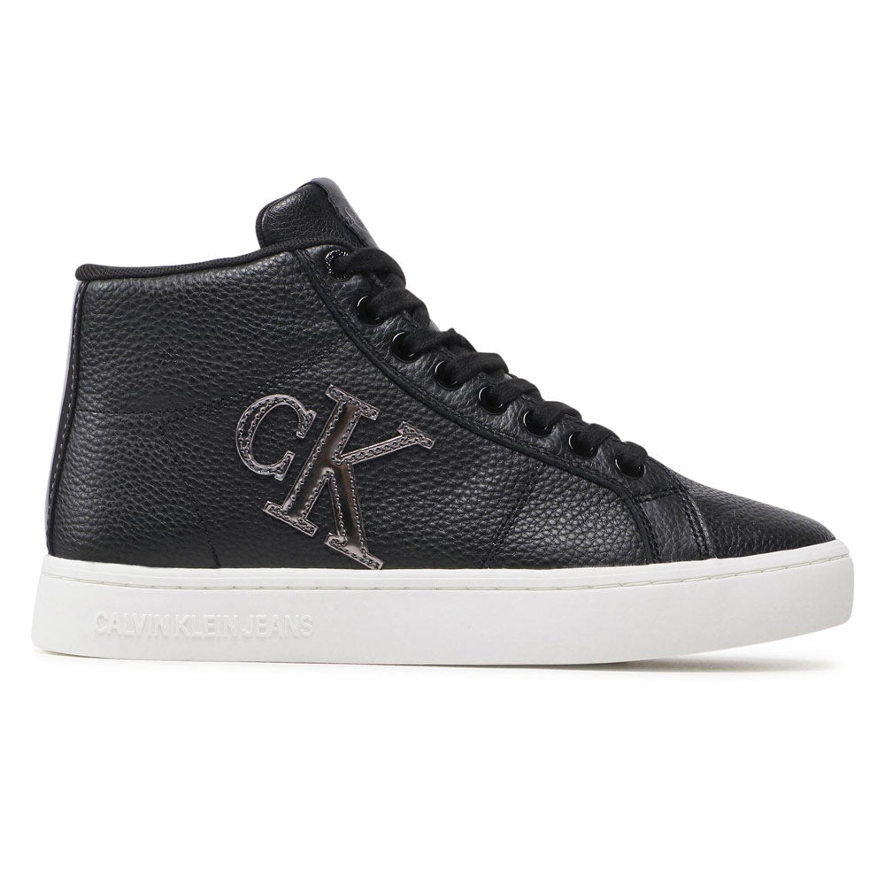 Classic Cupsole Lace Up Mid Sneaker - Black Multi