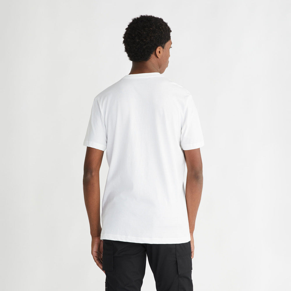 Color Monogram Graphic T-Shirt - White