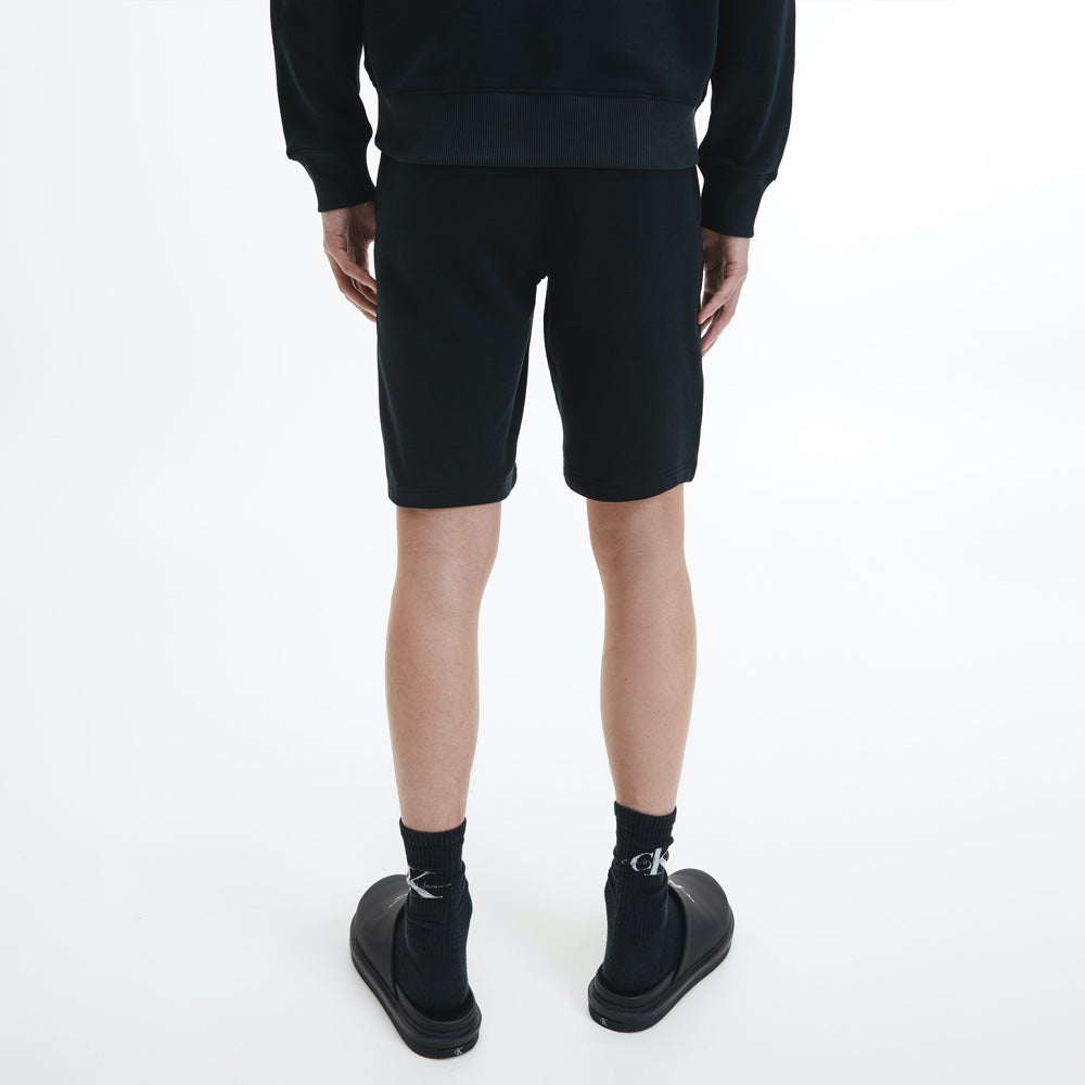 Contrast Tape Shorts - Black