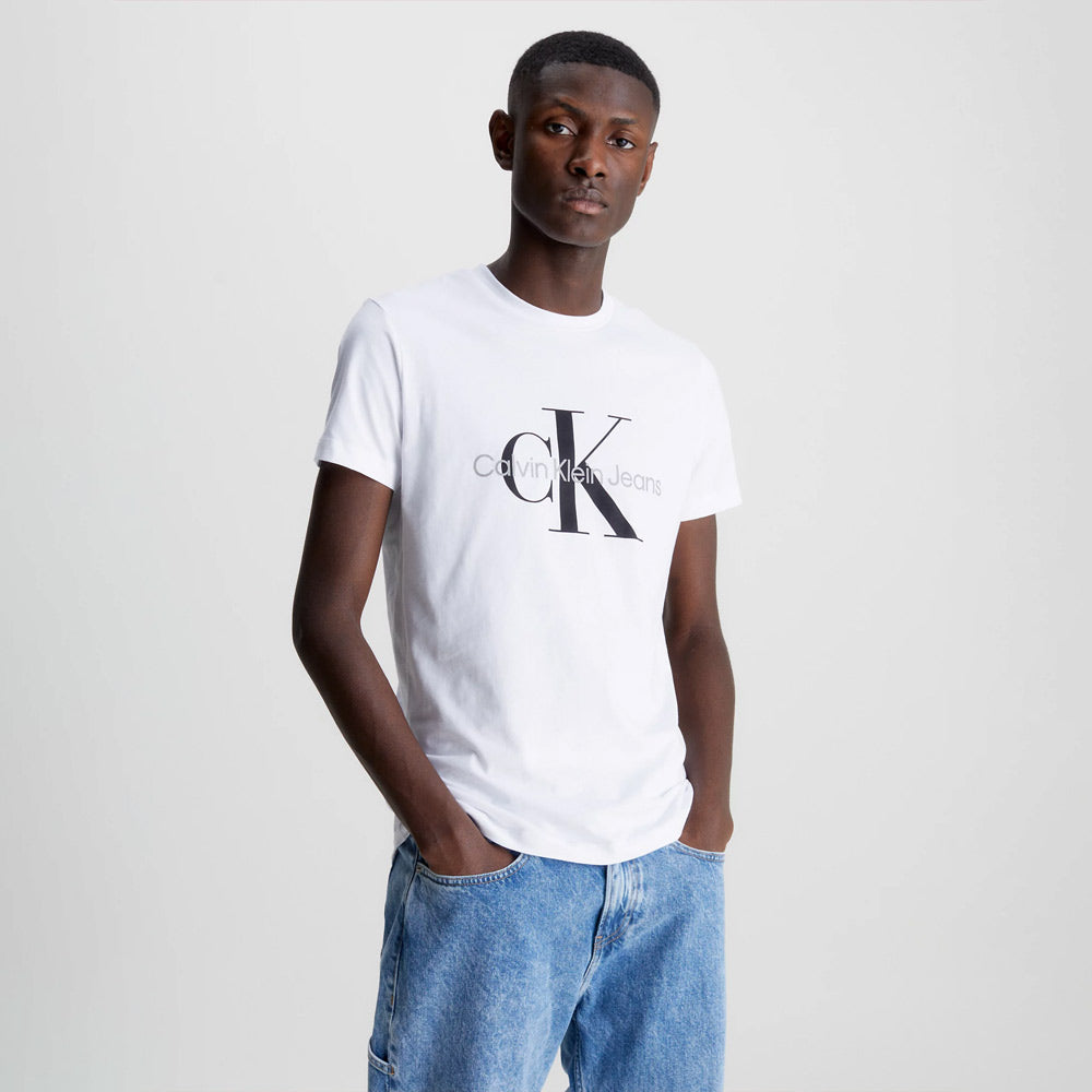 Core Monogram Slim T-Shirt - White