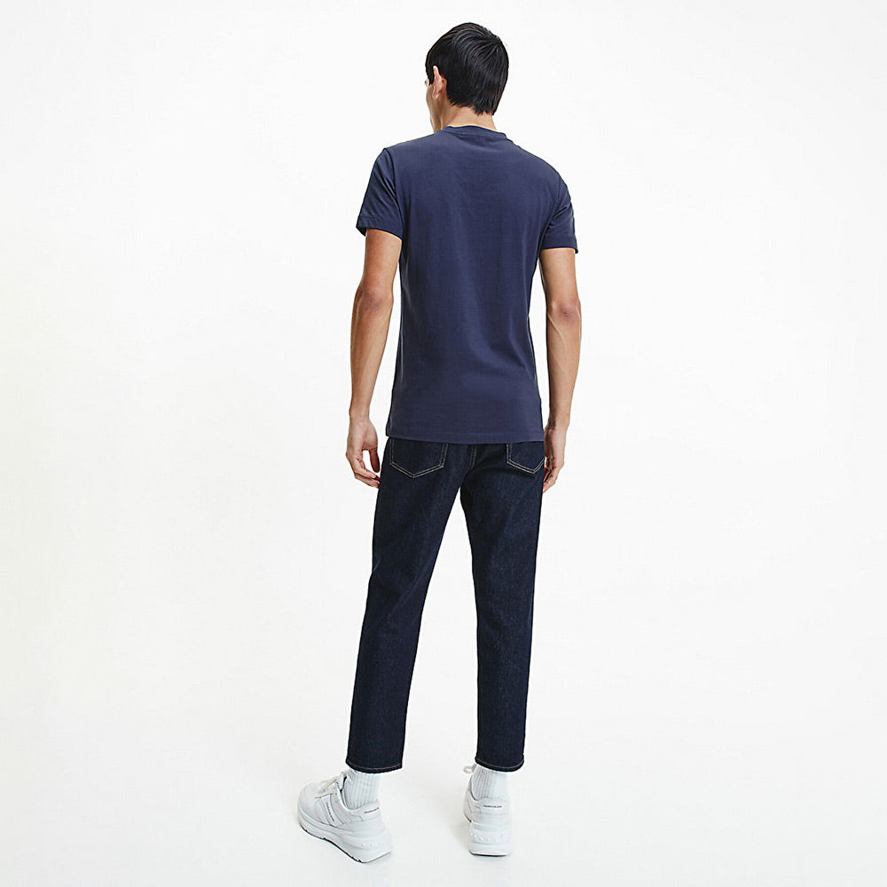 Core Monogram Slim Men's T-Shirts - Navy