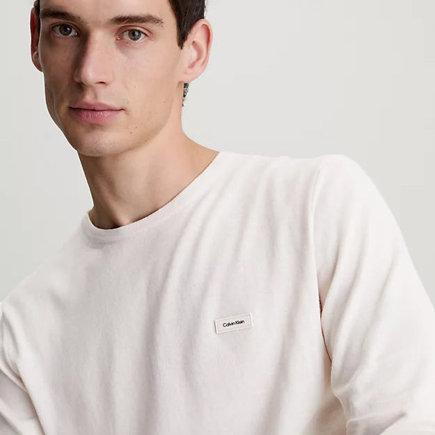 Cotton Silk Sweater - Stone