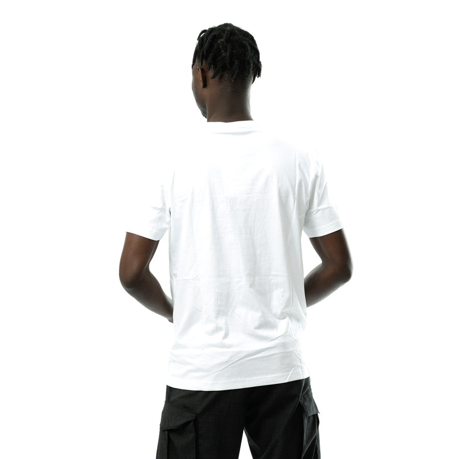 Diffused Stacked T-Shirt - White