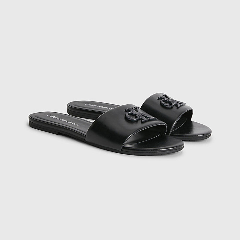 Flat Sandal  - Black