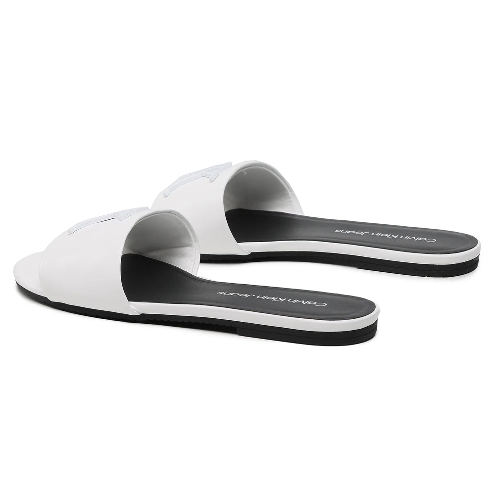 Flat Sandal - White