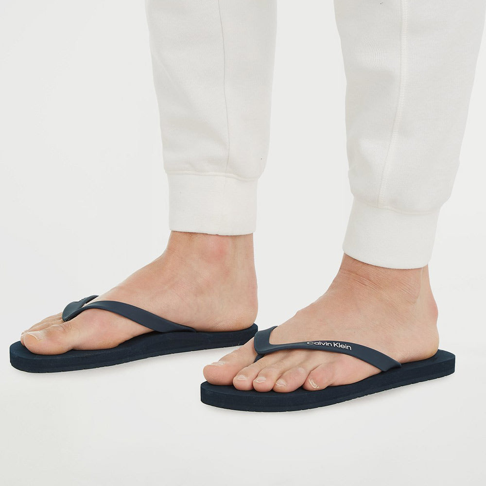 Rubber Flip Flop - Navy