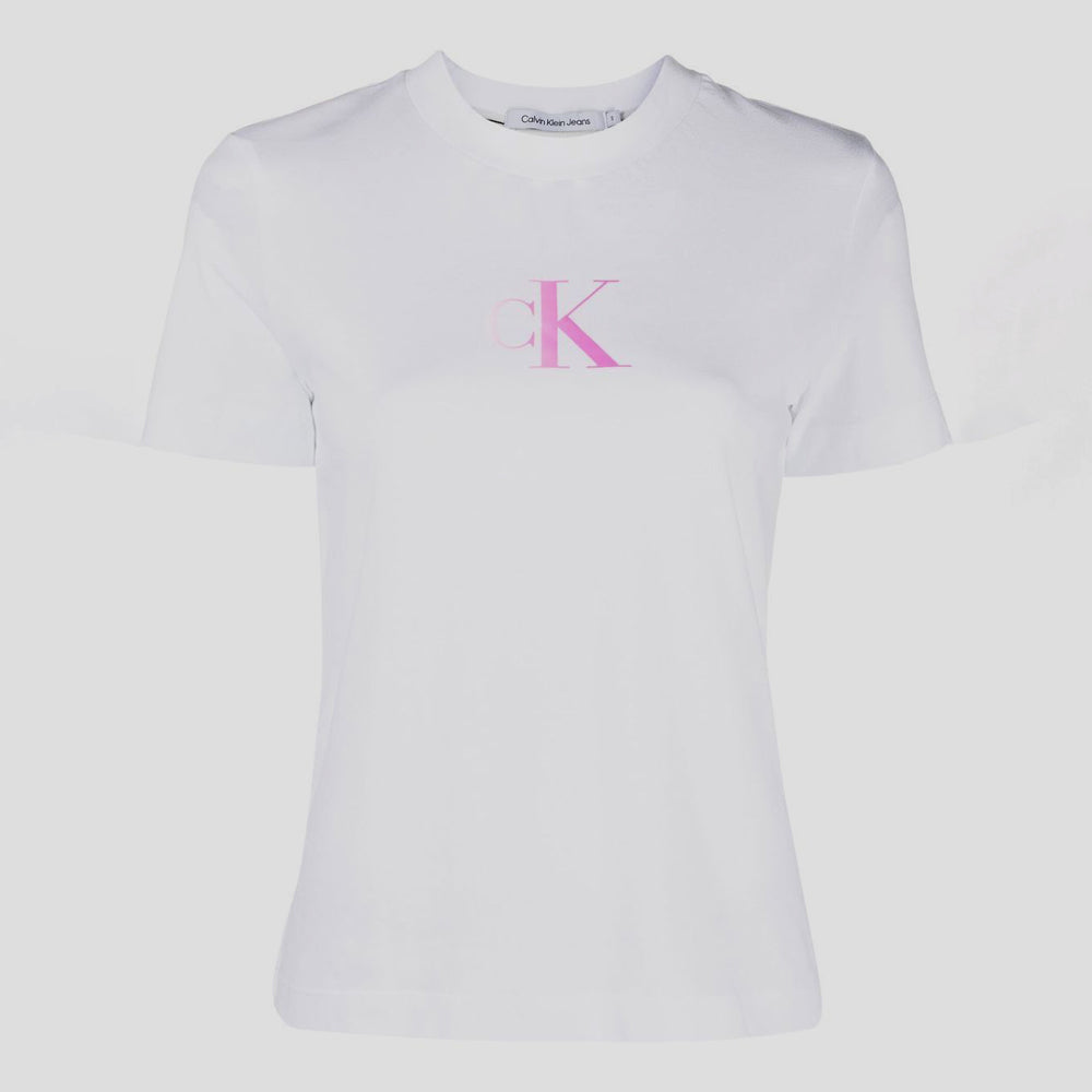 Gradient CK T-Shirt - White