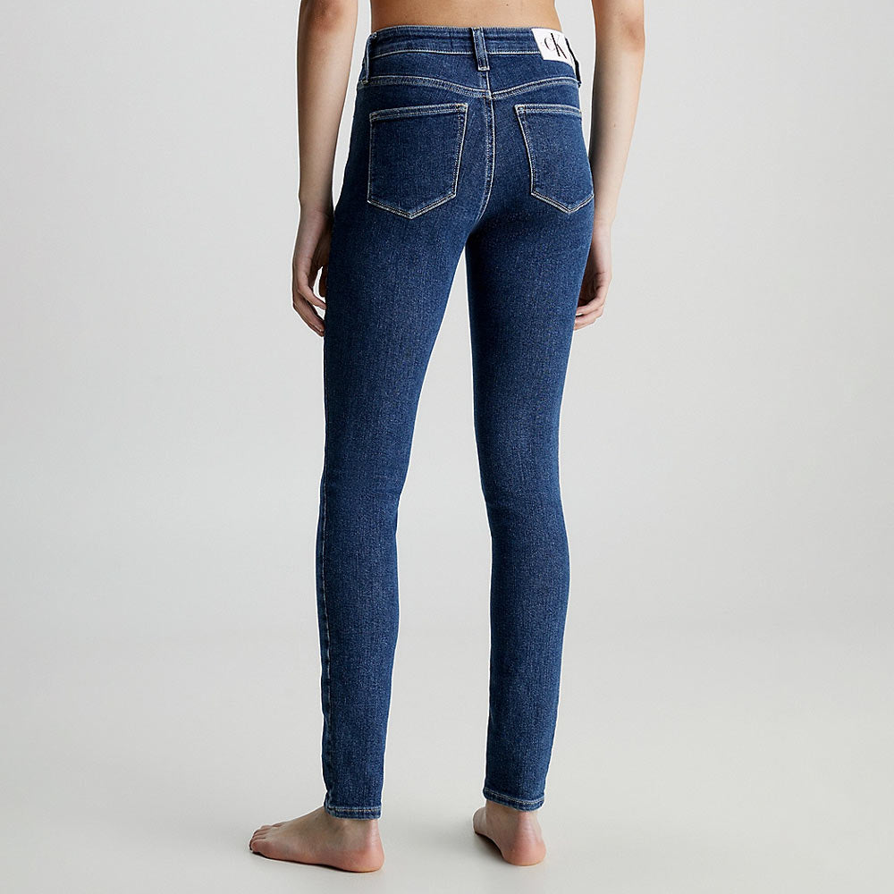 High Rise Skinny Jeans - Denim Medium