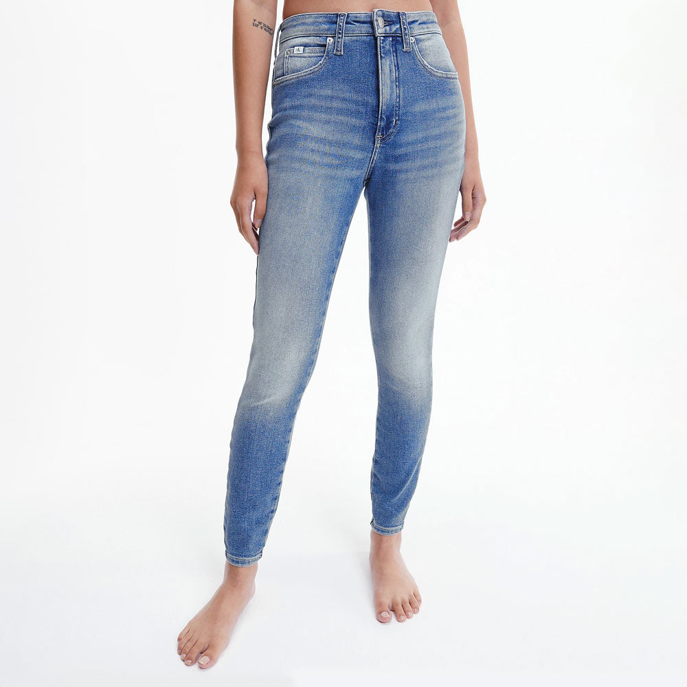 High Rise Super Skinny Ankle - Denim Light