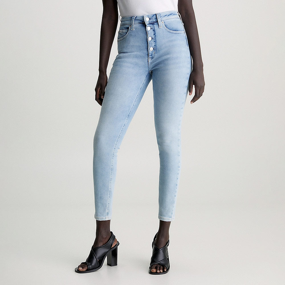 High Rise Super Skinny Jeans - Denim Light