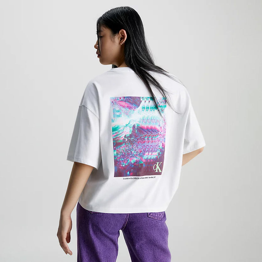 Hyper Real Landscape T-Shirt - White