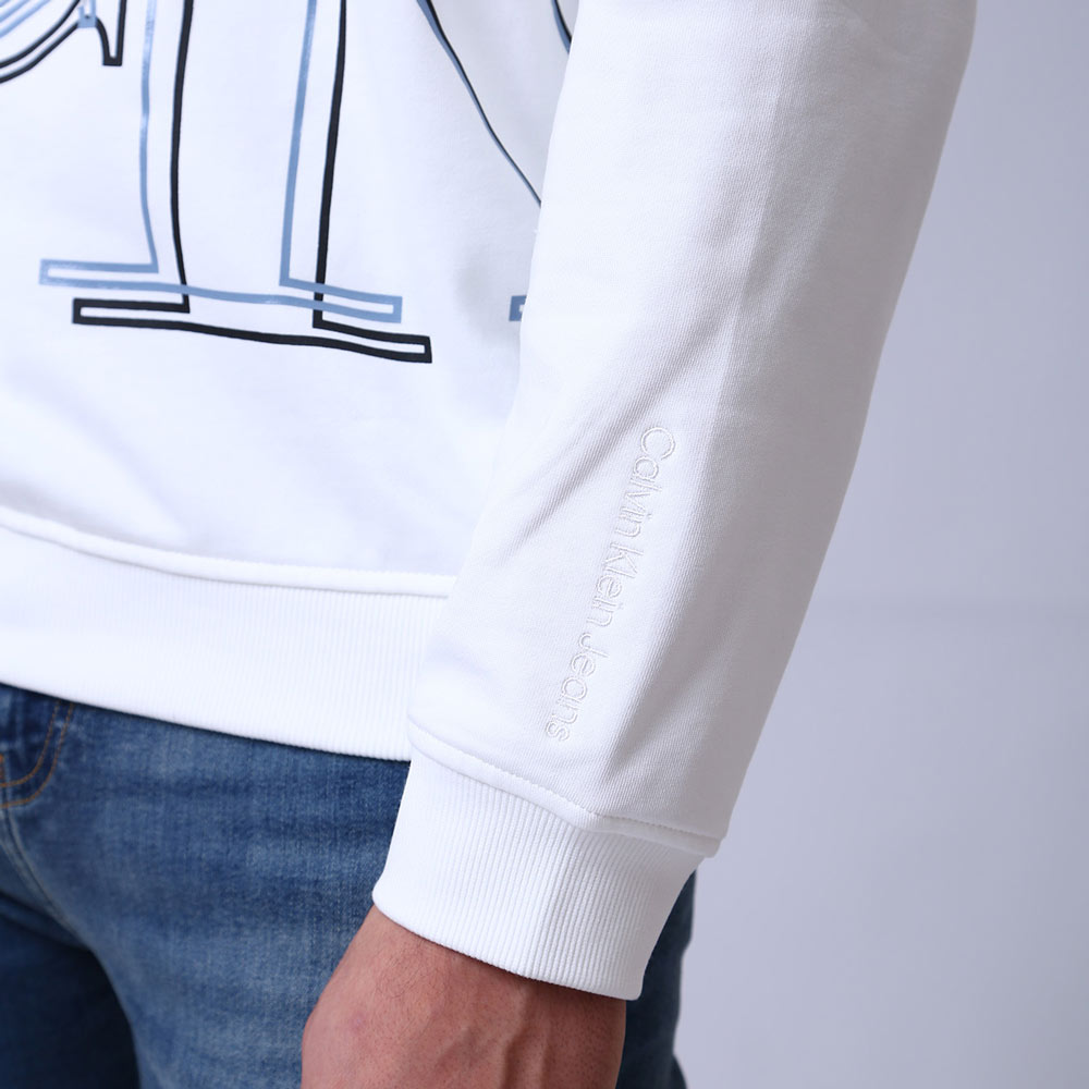 Illuminated Crew Neck - White