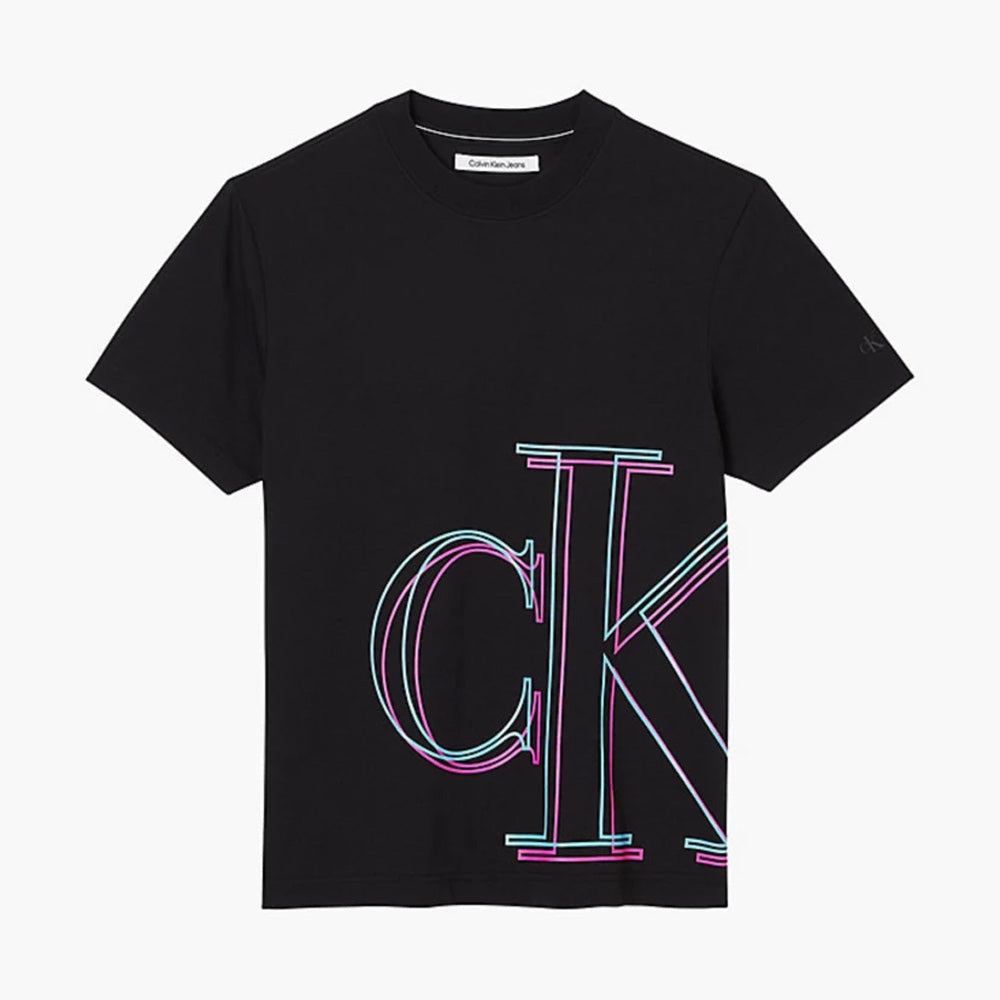 Illuminated CK T-Shirt - Black