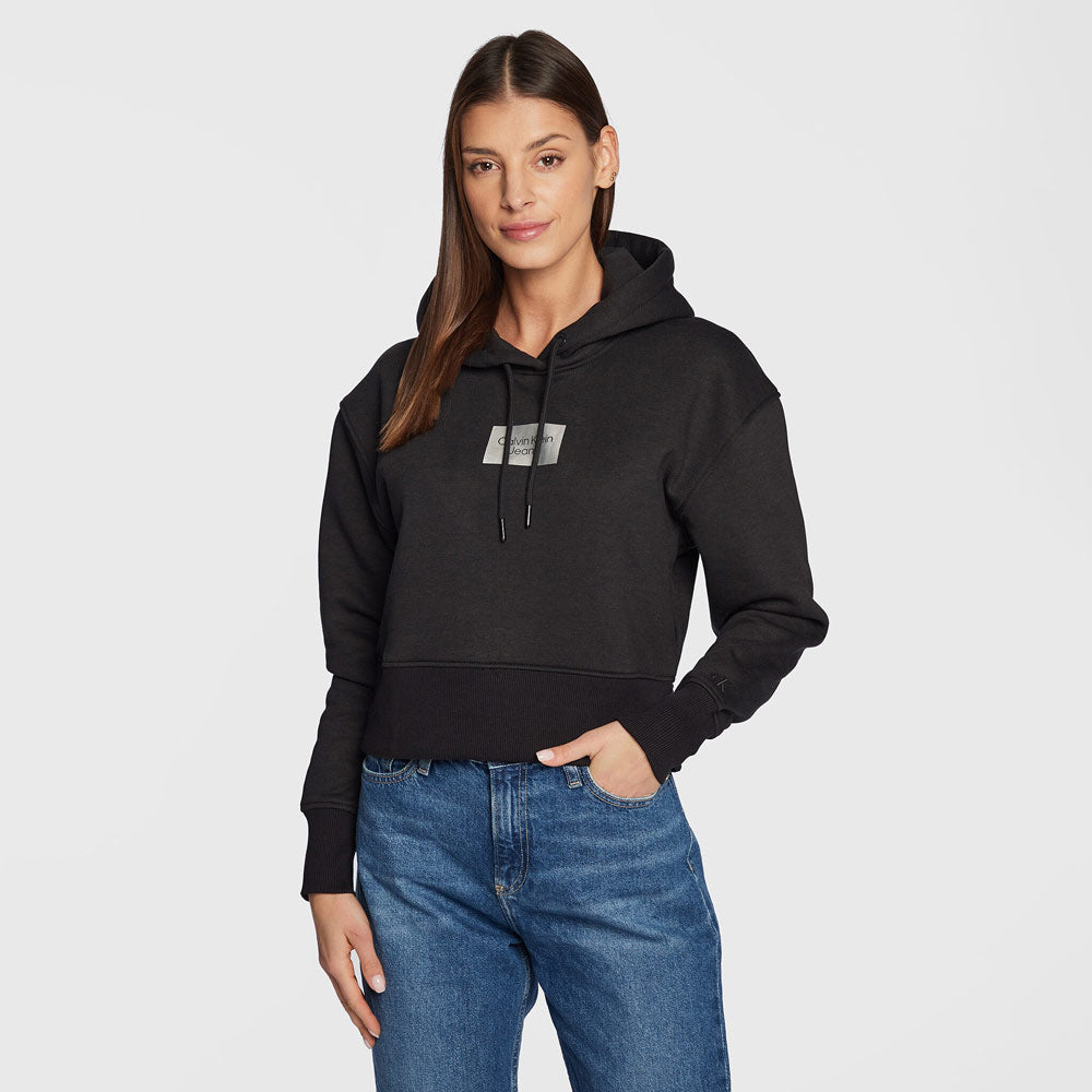 Institutional Box Hoodie - Black