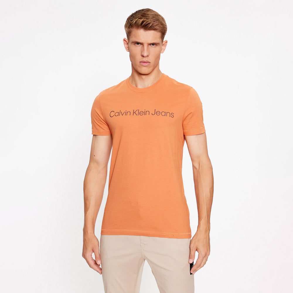 Institutional Logo T-Shirt - Burnt Orange
