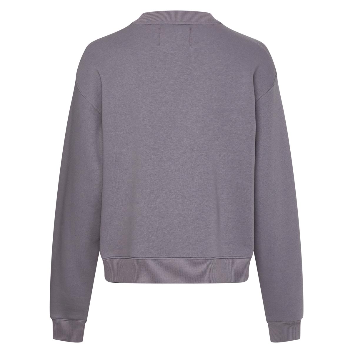 Institutional Split Crewneck Sweater - Grey