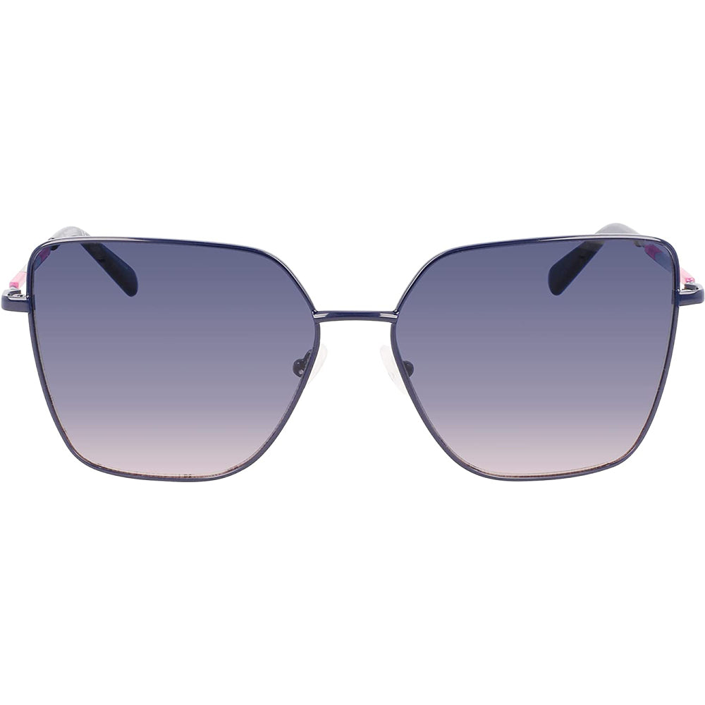 Retro Square Sunglasses - Navy