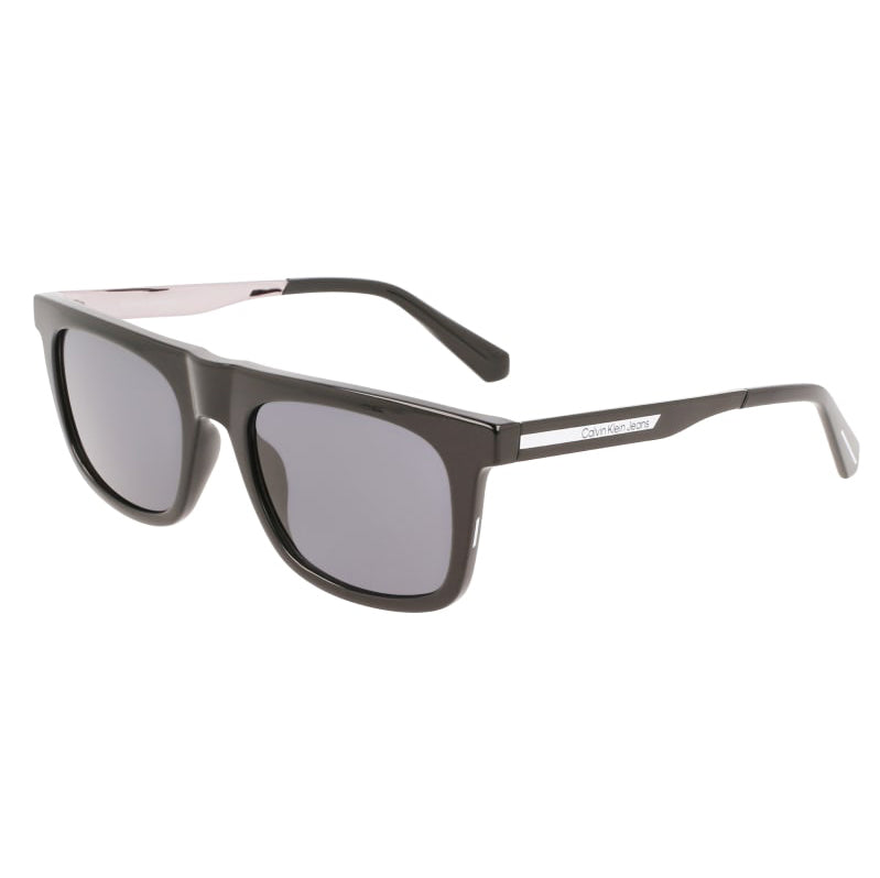 Retro Square Sunglasses - Black