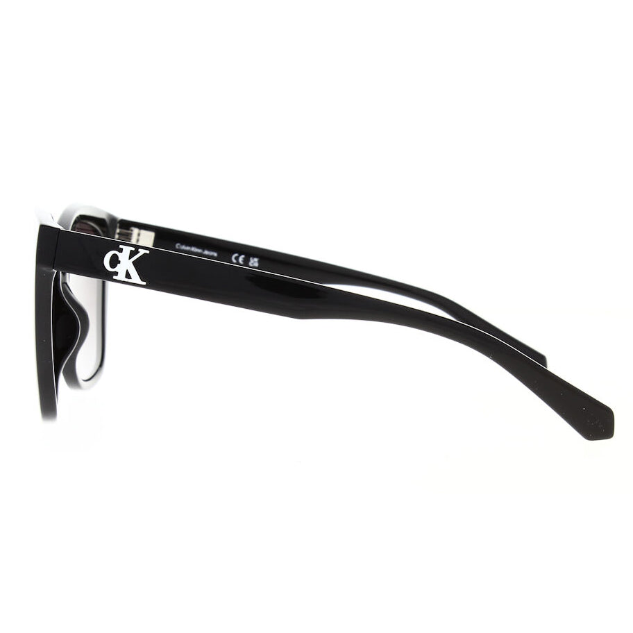 Retro Square Sunglasses - Black