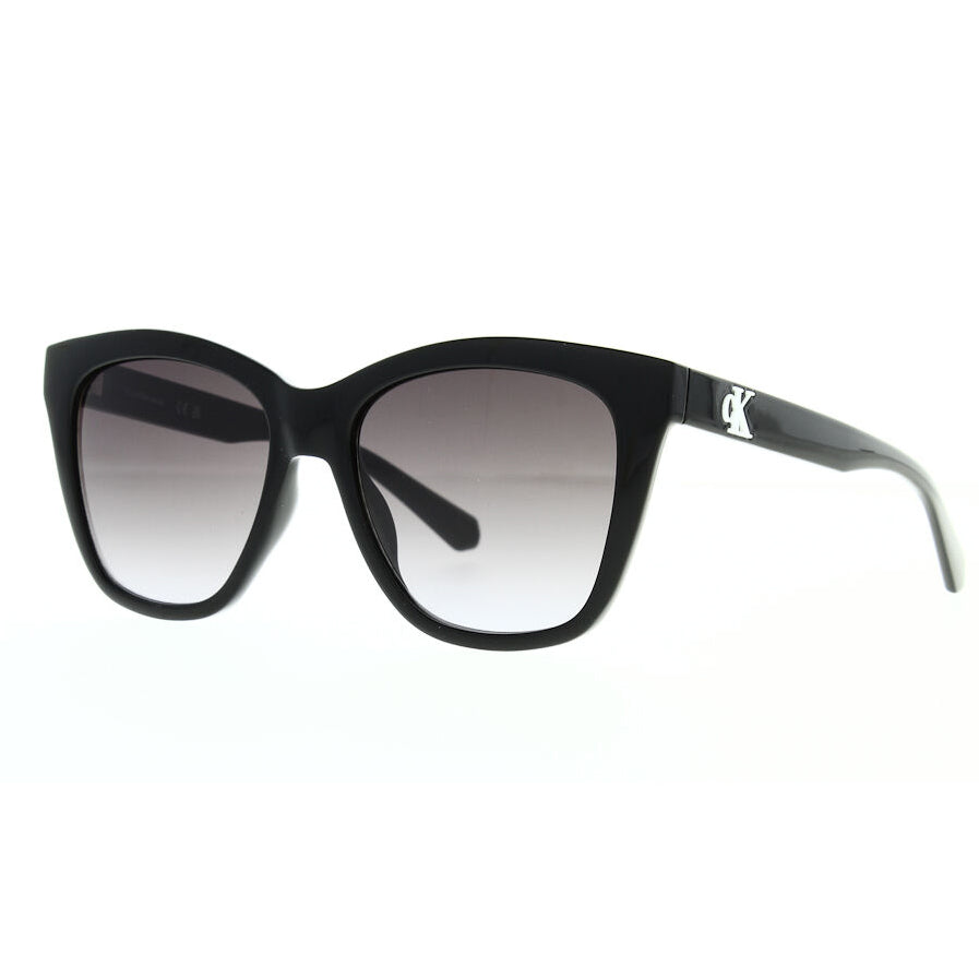 Retro Square Sunglasses - Black