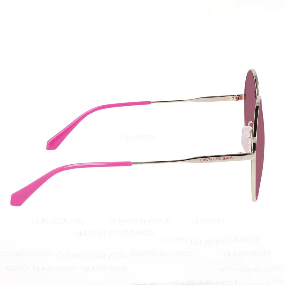 Round Sunglasses - Pink