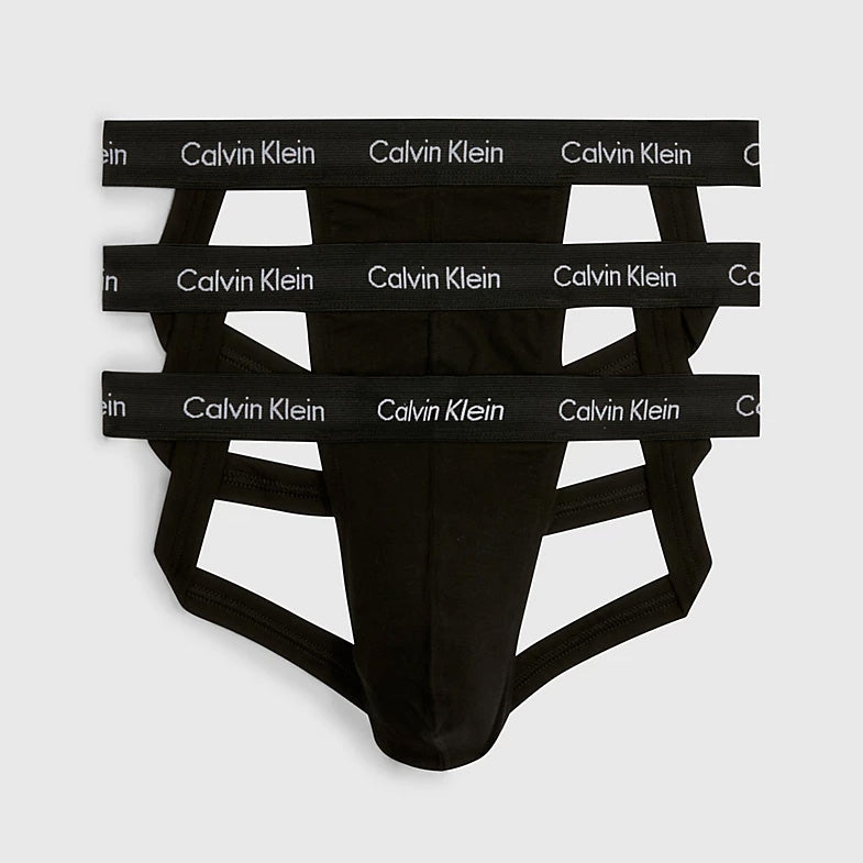 3 Pack Jock Straps - Black