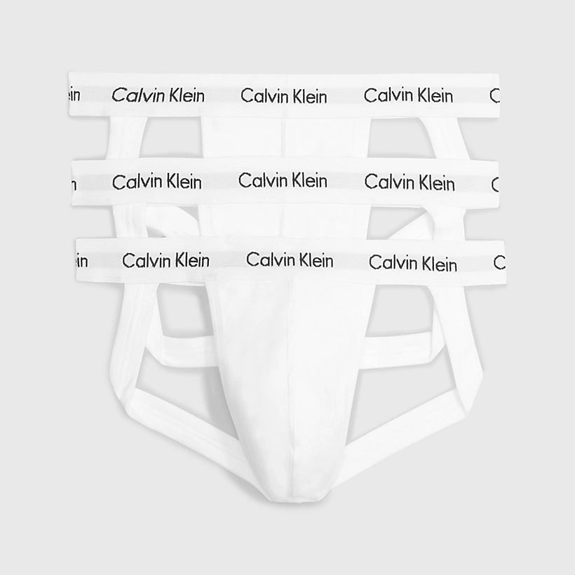 3 Pack Jock Straps - White