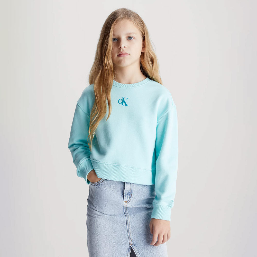 Kids Logo Sweatshirt - Blue