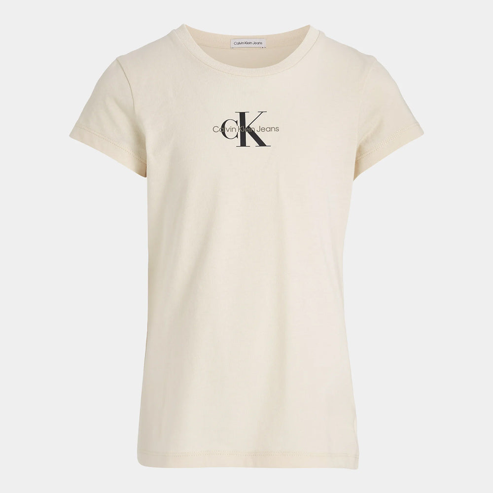 Kids Micro Monogram Top - Grey