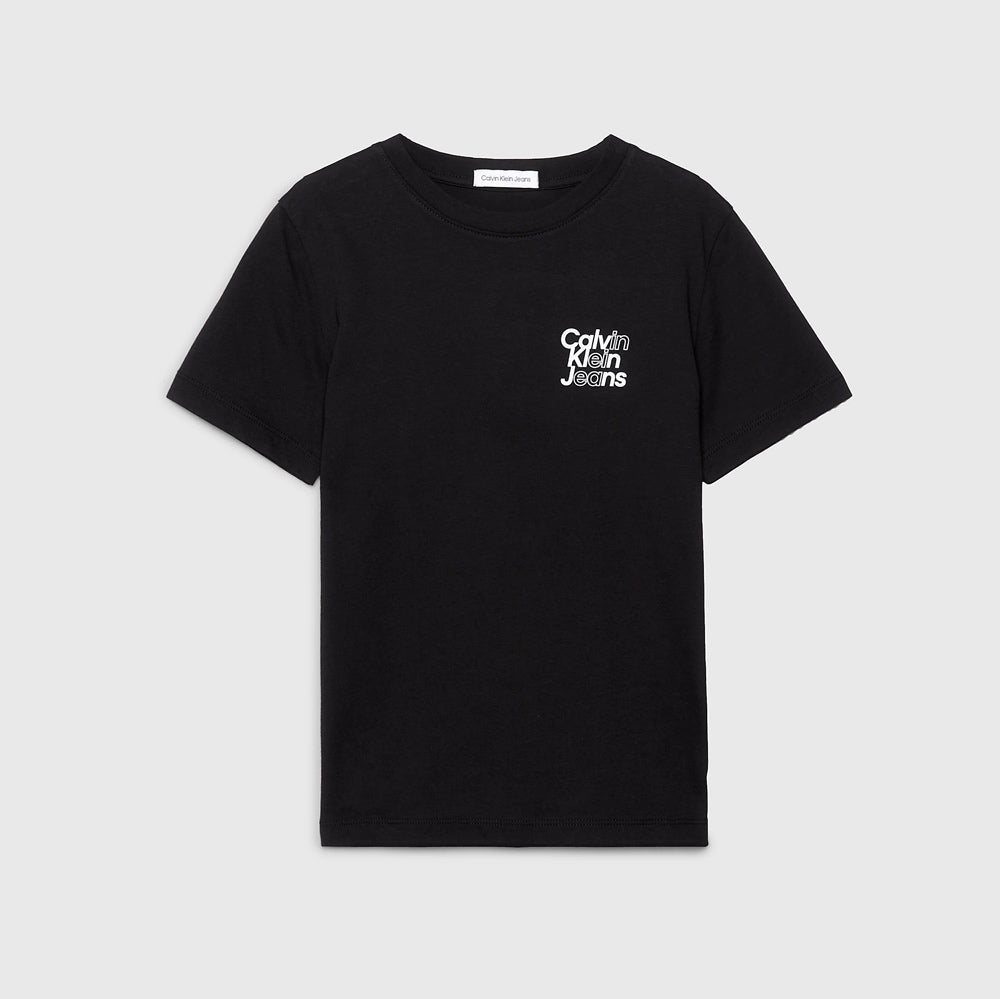 Kids Mini Logo  T-Shirt - Black