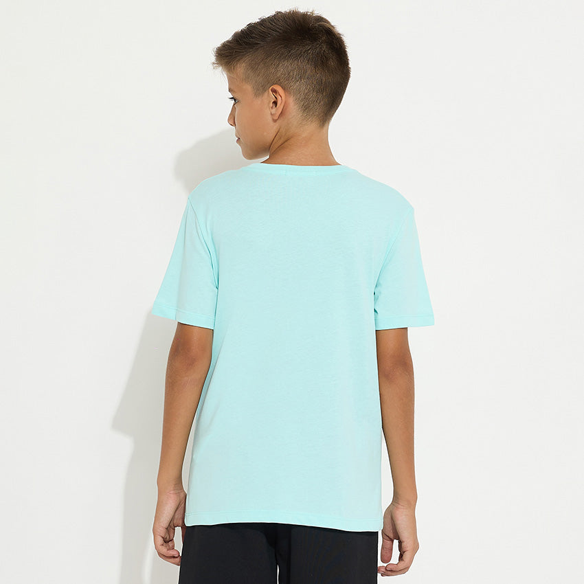 Kids Mini Logo T-Shirt - Blue