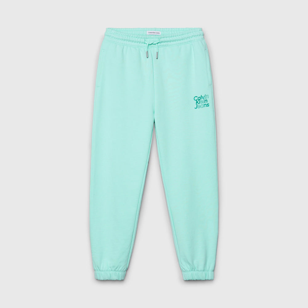 Kids Mini Logo Sweatpants - Blue