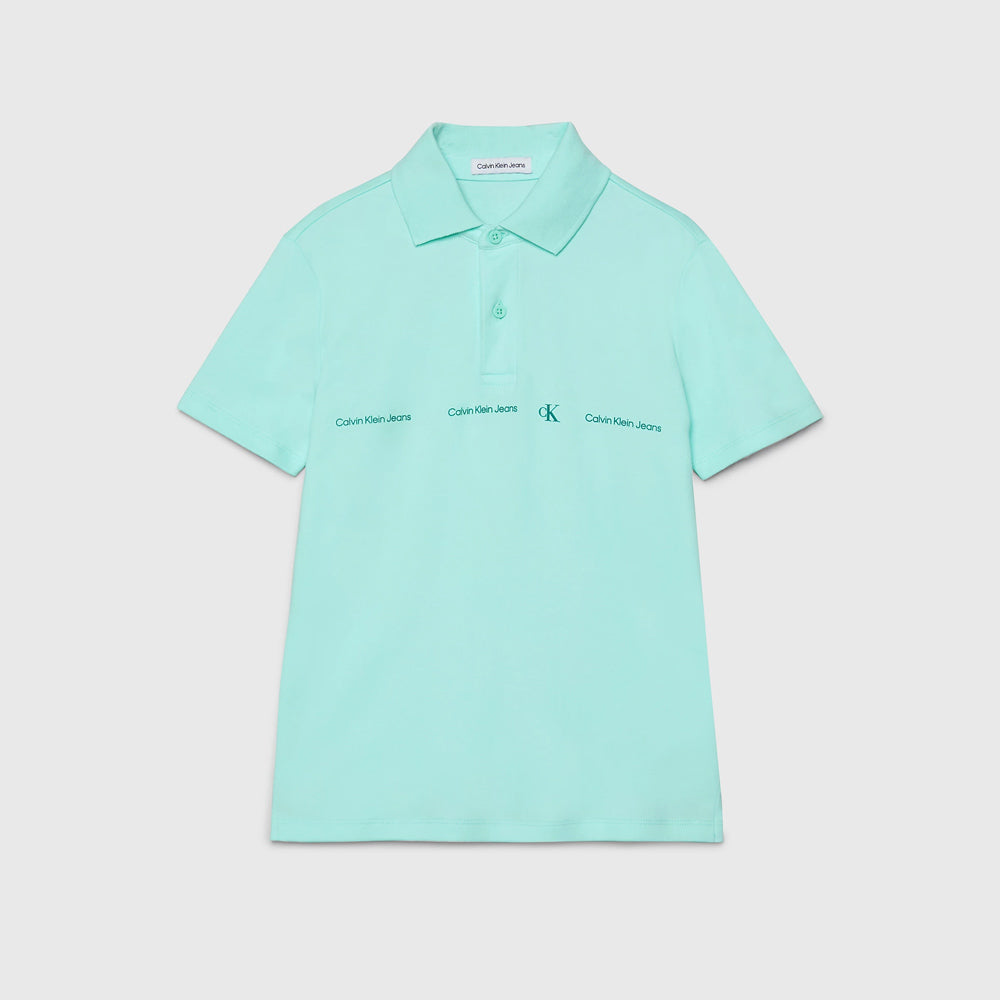 Kids Minimalistic Golfer - Blue