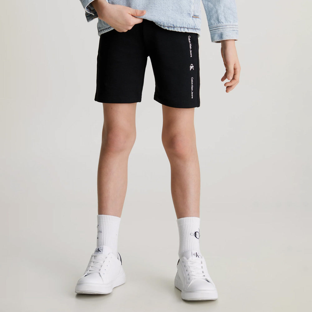 Kids Minimalistic Shorts - Black