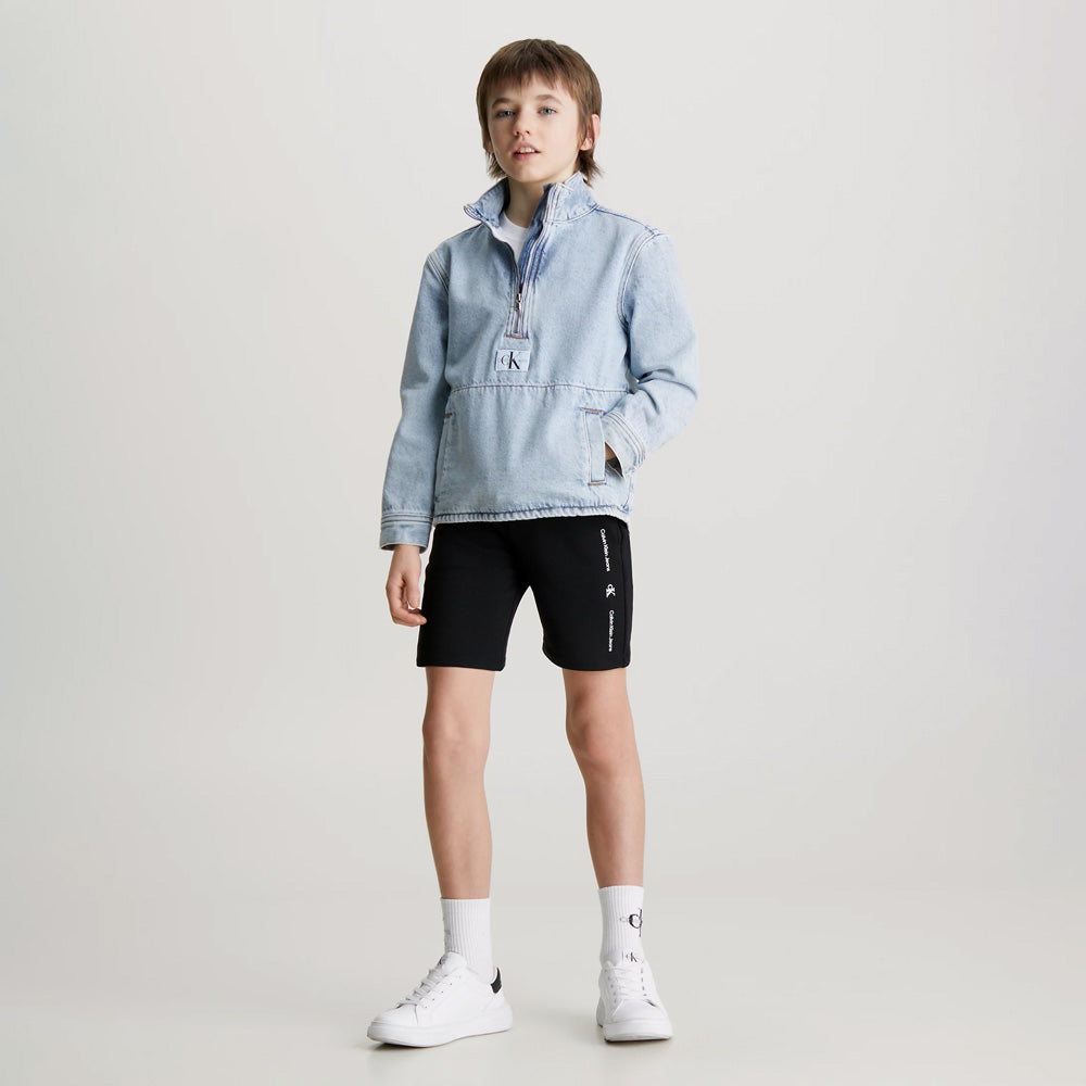 Kids Minimalistic Shorts - Black