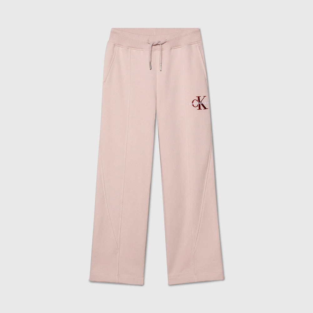 Kids Monogram Sweatpants - Rose