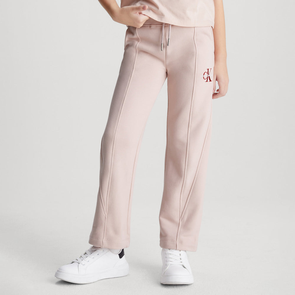 Kids Monogram Sweatpants - Rose