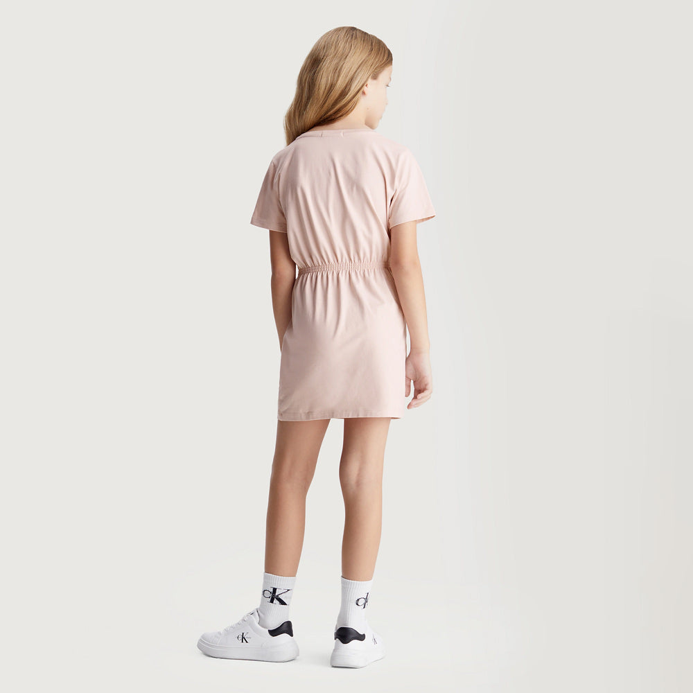 Kids Monogram Dress - Rose