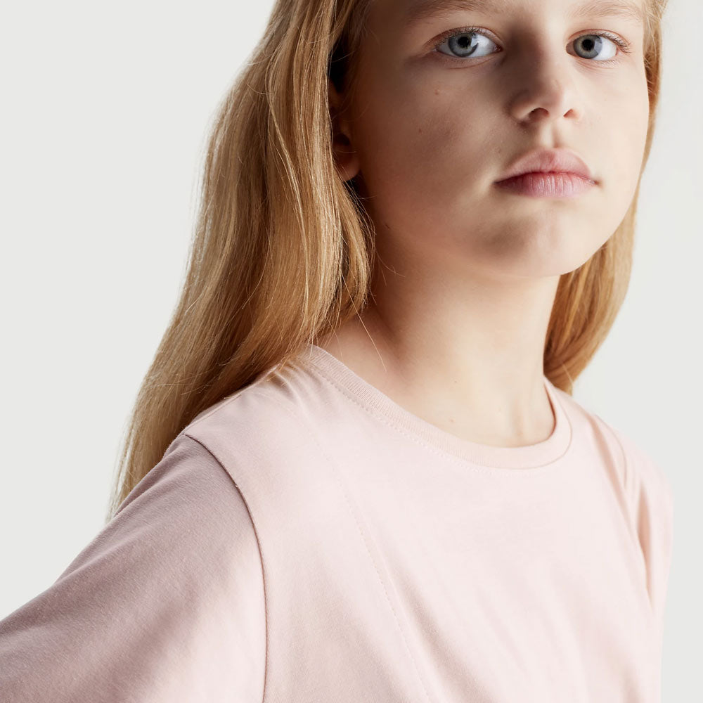 Kids Monogram Dress - Rose