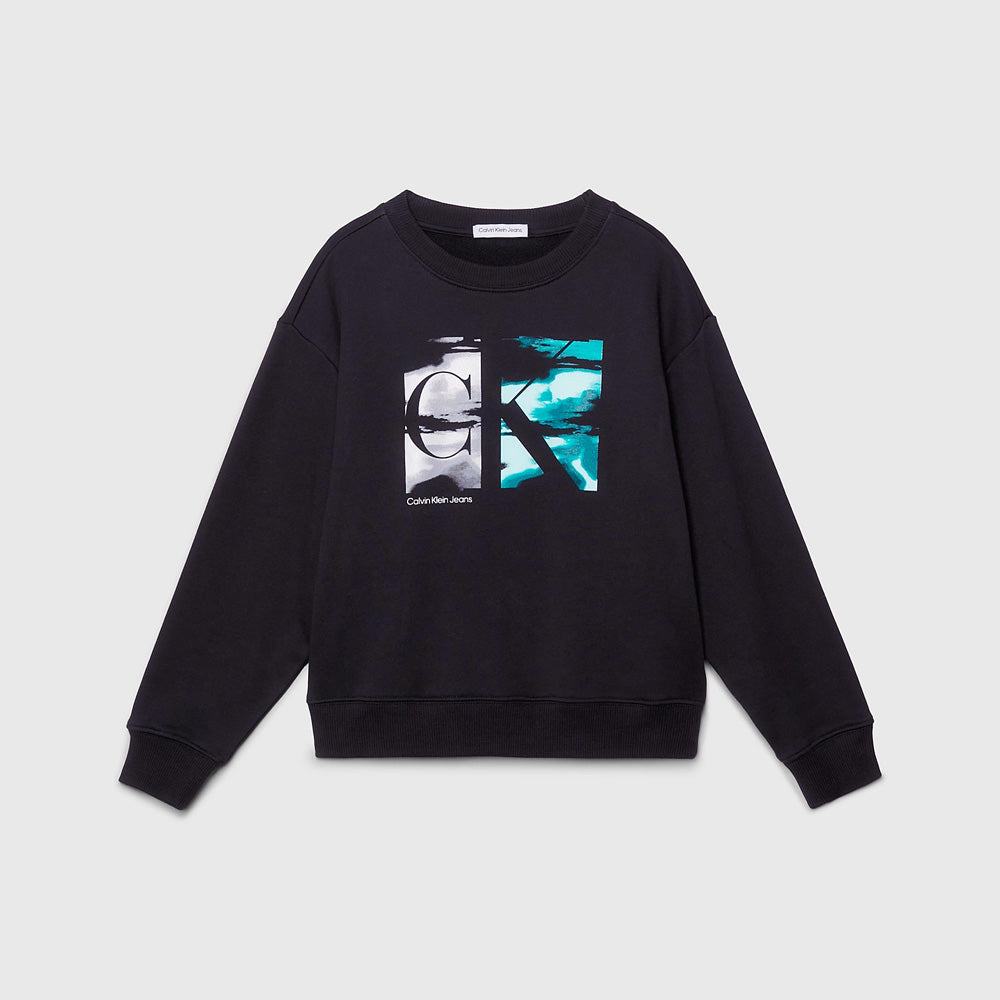 Kids Serenity Monogram - Black