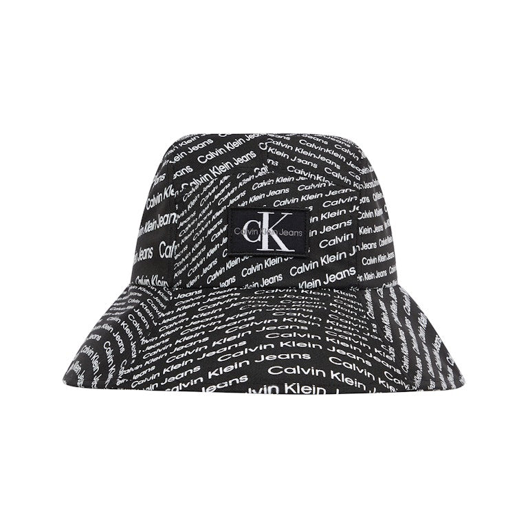 All Over Print Bucket Hat - Black